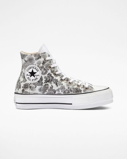 Women's Converse Chuck Taylor All Star Lift LTD Floral High Top Platform Shoes Flower | AU C0359D